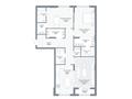 3-комнатная квартира · 136.04 м², ул. Е-810, 2/21 за ~ 115.6 млн ₸ в Астане, Есильский р-н — фото 3