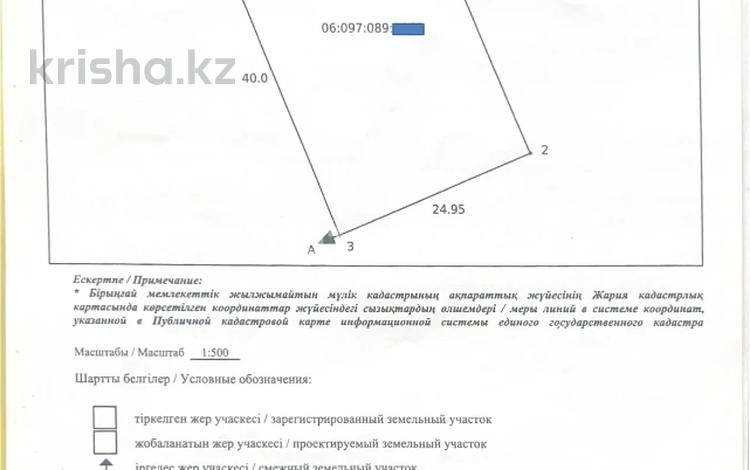 Участок · 0.0986 га, мкр Улы Дала уч. 217 за 16 млн ₸ в Таразе — фото 2