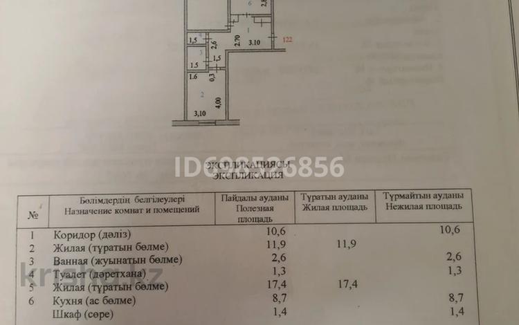 2-бөлмелі пәтер · 55 м² · 1/5 қабат, Мира 156 — Рядом ТД"Сокол", остановка "Пионерская", бағасы: 19.5 млн ₸ в Петропавловске — фото 2