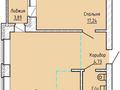 2-бөлмелі пәтер · 56.1 м² · 2/5 қабат, мкр Уркер, Кургалжынское шоссе уч. 86, 88, бағасы: 14 млн 〒 в Астане, Нура р-н