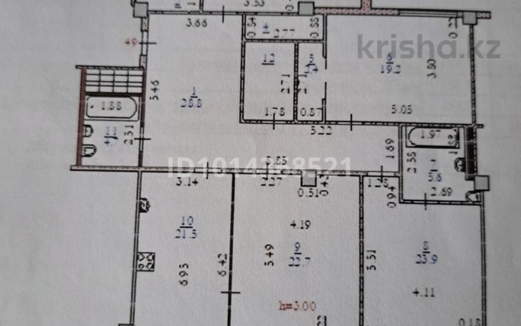 4-комнатная квартира · 159 м² · 5/12 этаж, Локомотивная 7 за 52 млн ₸ в Актобе, мкр Москва — фото 2