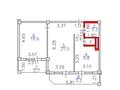 2-комнатная квартира · 63 м² · 2/10 этаж, Казыбек би 5 за 32 млн ₸ в Усть-Каменогорске — фото 24