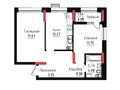 2-комнатная квартира · 59.58 м², Чингиз Айтматов 24/4 за ~ 38.3 млн ₸ в Астане, Нура р-н — фото 3