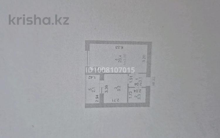 1-бөлмелі пәтер · 38.1 м² · 5/12 қабат, Улица А 52, 6 4/1 — проспект Улы Дала, бағасы: 21.5 млн ₸ в Астане, Сарайшык р-н — фото 2