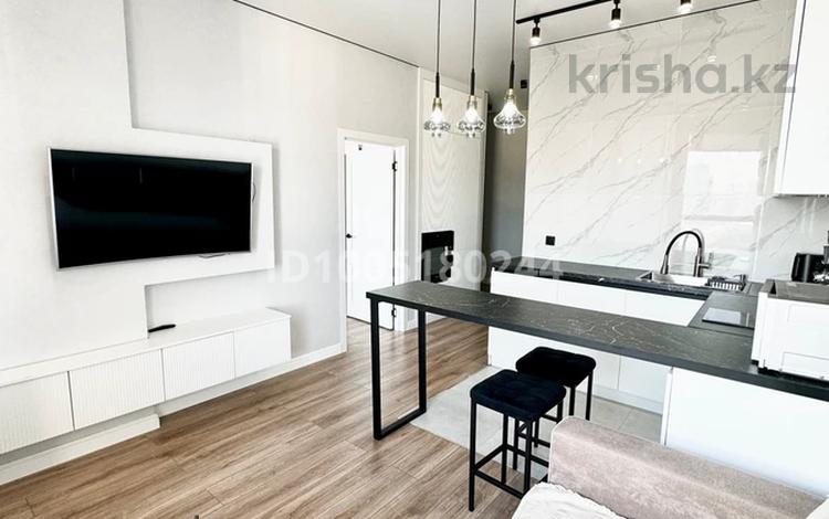 1-комнатная квартира · 40 м² · 16/18 этаж, Санжара Асфендиярова 7 за 13 000 〒 в Астане, Нура р-н — фото 2