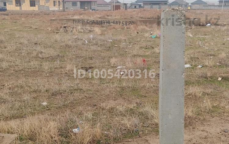 Участок · 10 соток, жилой массив Кайнар Булак, Қайнар Бұлақ участок — Центрани асфалке 50 метр за 7.5 млн ₸ в Шымкенте, Абайский р-н — фото 6