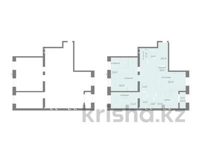 4-комнатная квартира · 132.5 м², мкр Михайловка , Крылова 15 за ~ 59.7 млн ₸ в Караганде, Казыбек би р-н