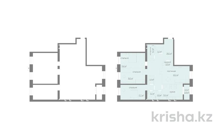 4-комнатная квартира · 132.5 м², мкр Михайловка , Крылова 15 за ~ 59.7 млн ₸ в Караганде, Казыбек би р-н — фото 2