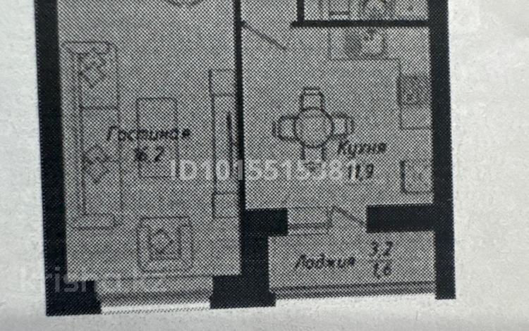 1-бөлмелі пәтер · 38 м² · 4/9 қабат, Улы дала 40, бағасы: ~ 22 млн ₸ в Астане, Нура р-н — фото 2