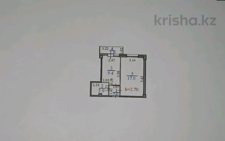 1-комнатная квартира · 33.3 м² · 2/9 этаж, Асыл Арман 11 за 16 млн ₸ в Иргели — фото 2