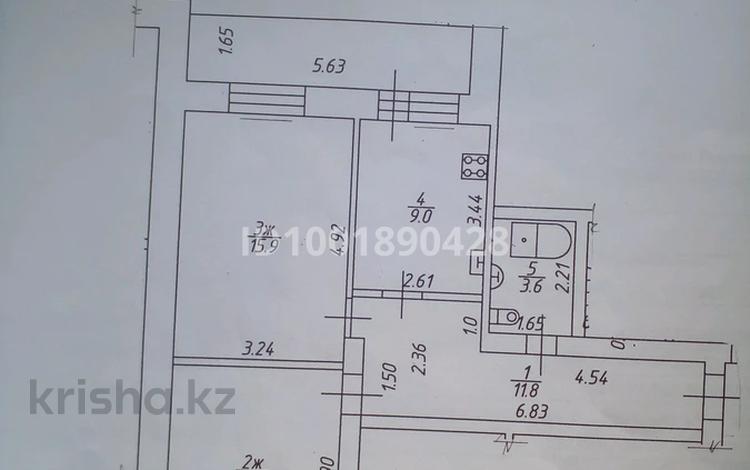 2-комнатная квартира · 53.3 м² · 2/5 этаж, Горького 19 за 28.5 млн 〒 в Калининграде — фото 2