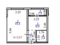 1-комнатная квартира · 35 м² · 4/12 этаж, Е 103 5 за ~ 23 млн ₸ в Астане, Нура р-н — фото 10
