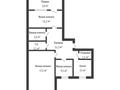 3-бөлмелі пәтер, 64.5 м², 2/9 қабат, санкибай батыра, бағасы: 19.5 млн 〒 в Актобе — фото 2