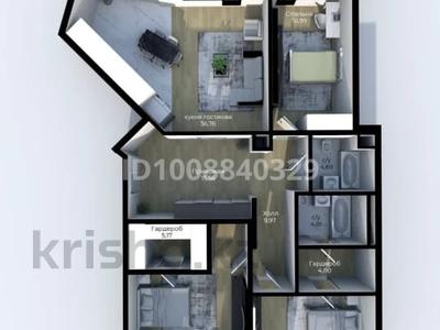 4-комнатная квартира · 153.14 м² · 3/8 этаж, Г.Жубановой 1 — Г.Жубановой /ул. Утегена Сейтова в районе парка Президента за ~ 84.2 млн 〒 в Актобе
