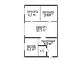 3-бөлмелі пәтер, 41.6 м², 1/4 қабат, чехова 169, бағасы: 11.3 млн 〒 в Костанае — фото 17