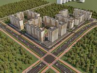 1-комнатная квартира · 42.1 м², мкр Туран , мкр. Туран 2 за ~ 15.9 млн 〒 в Шымкенте, Каратауский р-н