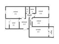4-комнатная квартира · 83.5 м² · 3/5 этаж, 7 микрорайон 15 за 30 млн 〒 в Костанае — фото 11