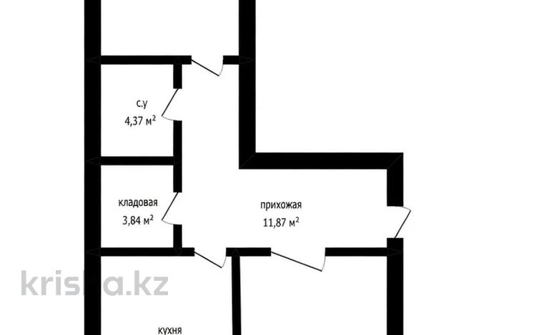2-бөлмелі пәтер · 77 м² · 6/9 қабат, мкр. Алтын орда, Санкибай батыра 177А, бағасы: 23.5 млн ₸ в Актобе — фото 2