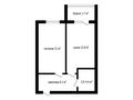 1-комнатная квартира · 43.2 м² · 4/9 этаж, Каукена Кенжетаева (бывш Нефтебазовская) за 19.5 млн ₸ в Кокшетау — фото 9