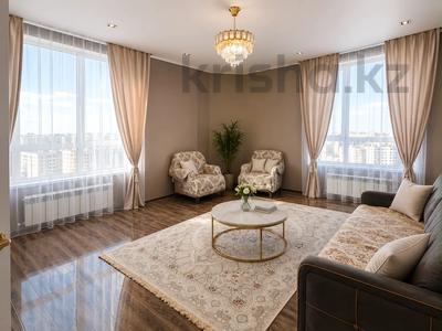 3-комнатная квартира · 100 м² · 20/22 этаж, Ссыганак 24 — Туран, Хан Шатыр за 700 000 ₸ в Астане, Нура р-н