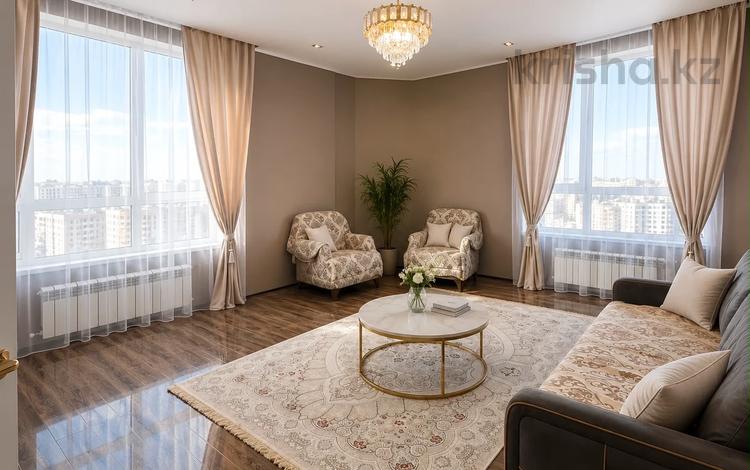 3-комнатная квартира · 100 м² · 20/22 этаж, Ссыганак 24 — Туран, Хан Шатыр за 700 000 ₸ в Астане, Нура р-н — фото 2