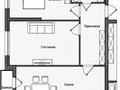 2-комнатная квартира · 67.6 м² · 2/6 этаж, ул. Байге 8 за 39.9 млн ₸ в Алматы, Турксибский р-н — фото 3