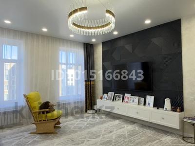 3-комнатная квартира · 95.6 м² · 9/9 этаж, Туран 46а — Орынбор за 75 млн ₸ в Астане, Есильский р-н