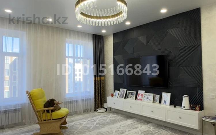 3-комнатная квартира · 95.6 м² · 9/9 этаж, Туран 46а — Орынбор за 75 млн ₸ в Астане, Есильский р-н — фото 2