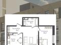 2-бөлмелі пәтер · 70.7 м² · 4/9 қабат, Ауэзова 3г/2, бағасы: 66 млн ₸ в Алматы, Алмалинский р-н — фото 2