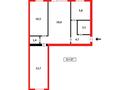 3-комнатная квартира · 58 м² · 4/5 этаж, мкр Новый Город, Ержанова 23 за 22 млн ₸ в Караганде, Казыбек би р-н — фото 11