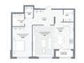 2-комнатная квартира · 87.47 м², ул. Е-810, 2/21 за ~ 78.7 млн ₸ в Астане, Есильский р-н — фото 3
