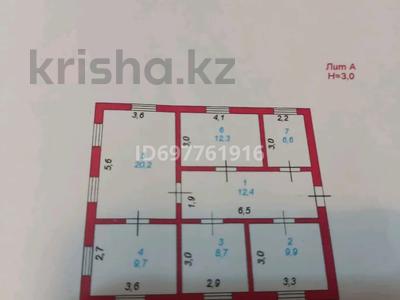 Отдельный дом • 4 комнаты • 120 м² • 6 сот., мкр Геолог, Жанкожи батыра 1а/1 за 25.4 млн 〒 в Атырау, мкр Геолог