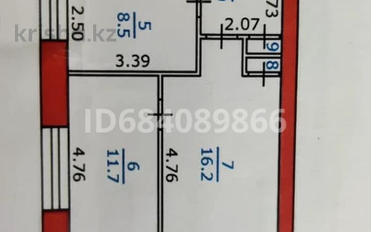 3-комнатная квартира, 52.2 м², 2 этаж, 1 район — 1 район Юбилейная 4 за 7 млн 〒 в Риддере — фото 16