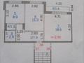 2-бөлмелі пәтер · 52.3 м² · 3/5 қабат, 1-й квартал, 1-й квартал Жекибаева 133 — "шоколадка", бағасы: 14.5 млн ₸ в Караганде, Алихана Бокейханова р-н