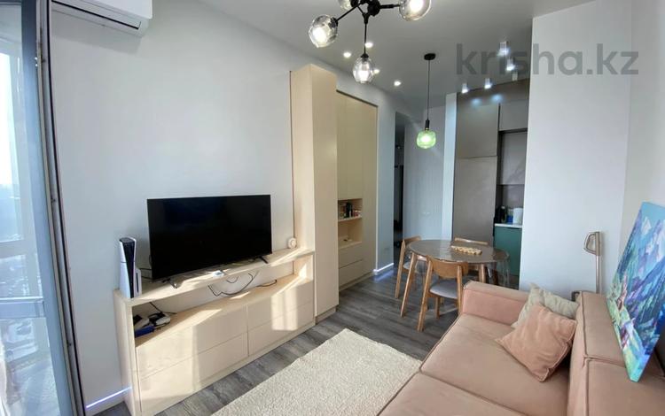 2-бөлмелі пәтер · 56 м² · 16/18 қабат, Абая 164 — Брусиловского, бағасы: 46.5 млн ₸ в Алматы, Бостандыкский р-н — фото 2