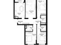 4-комнатная квартира · 117 м² · 9/9 этаж, Ауэзова 3г/2 за 100 млн ₸ в Алматы, Алмалинский р-н