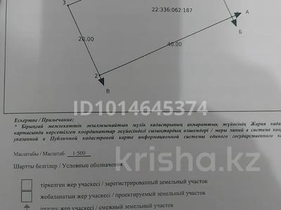Жер телімі · 8 сотық, мкр Курсай — улица Акасыктау 25, бағасы: 8 млн ₸ в Шымкенте, Туран р-н