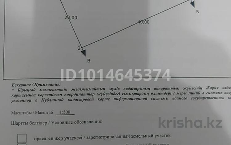 Жер телімі · 8 сотық, мкр Курсай — улица Акасыктау 25, бағасы: 8 млн ₸ в Шымкенте, Туран р-н — фото 2