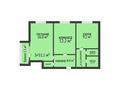 2-комнатная квартира · 51.1 м² · 5/10 этаж, Абая 54А за 25 млн ₸ в Костанае — фото 2