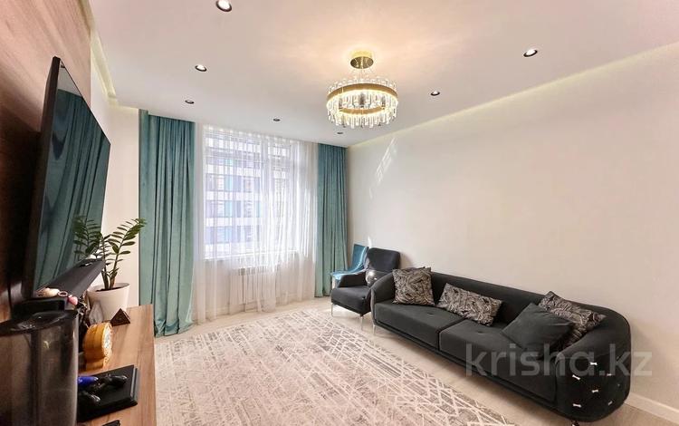 3-комнатная квартира · 92.4 м² · 4/16 этаж, Туран — №26 за 75 млн ₸ в Астане, Нура р-н — фото 2