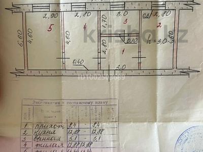 2-бөлмелі пәтер · 52.6 м² · 2/2 қабат, Кирдищева 141 — Район Вокзала, бағасы: 7 млн ₸ в Акколе