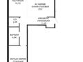 2-комнатная квартира · 74.92 м² · 2/9 этаж, по ул. Ханов Керея и Жанибека, напротив Президентского парка — БЕЗ КОМИССИИ за ~ 54.6 млн ₸ в Астане, Есильский р-н — фото 4
