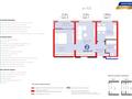 2-бөлмелі пәтер · 52.6 м² · 8/12 қабат, Казыбек би 23, бағасы: 35 млн ₸ в Астане, Нура р-н — фото 2