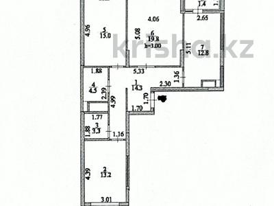 3-комнатная квартира · 85 м² · 18/20 этаж, Туран 57А — Ботанический сад за 61 млн ₸ в Астане