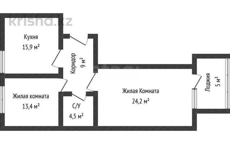 2-комнатная квартира · 70 м² · 6/9 этаж, мкр. Алтын орда за 29.5 млн ₸ в Актобе — фото 2
