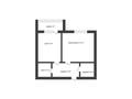 1-бөлмелі пәтер · 45.7 м² · 7/9 қабат, Кенесары Касымулы 83, бағасы: 22 млн ₸ в Кокшетау — фото 8