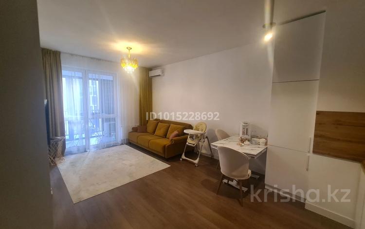 3-бөлмелі пәтер · 70 м² · 6/16 қабат, Гагарина 233, бағасы: 87 млн ₸ в Алматы, Бостандыкский р-н — фото 2