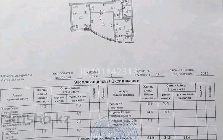 2-комнатная квартира · 60 м² · 13/14 этаж, Сарайшык — ОБМЕН на 1-комн, авто с Вашей доплатой за 34 млн ₸ в Астане, Есильский р-н — фото 40