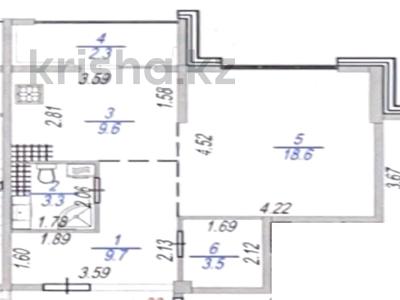 2-комнатная квартира · 47 м² · 8/13 этаж, мкр Астана 1/19 за 40 млн ₸ в Алматы, Ауэзовский р-н