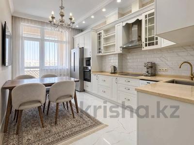 3-бөлмелі пәтер · 98 м² · 5/9 қабат, Тыныбаев 6 — Калдаякова, бағасы: 97 млн ₸ в Астане, Сарайшык р-н